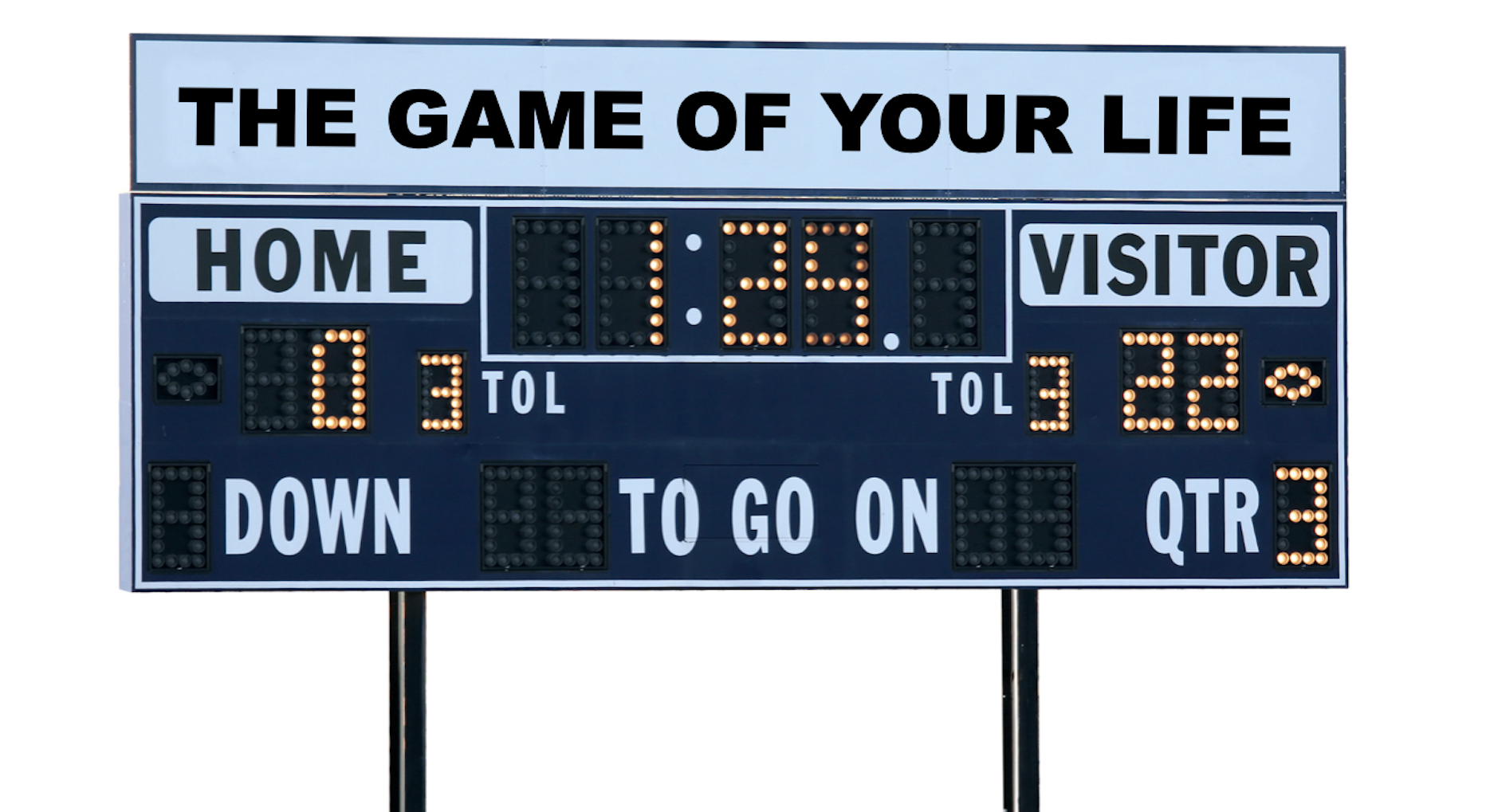 Game of Your Life Scoreboard Saving our children campaign update